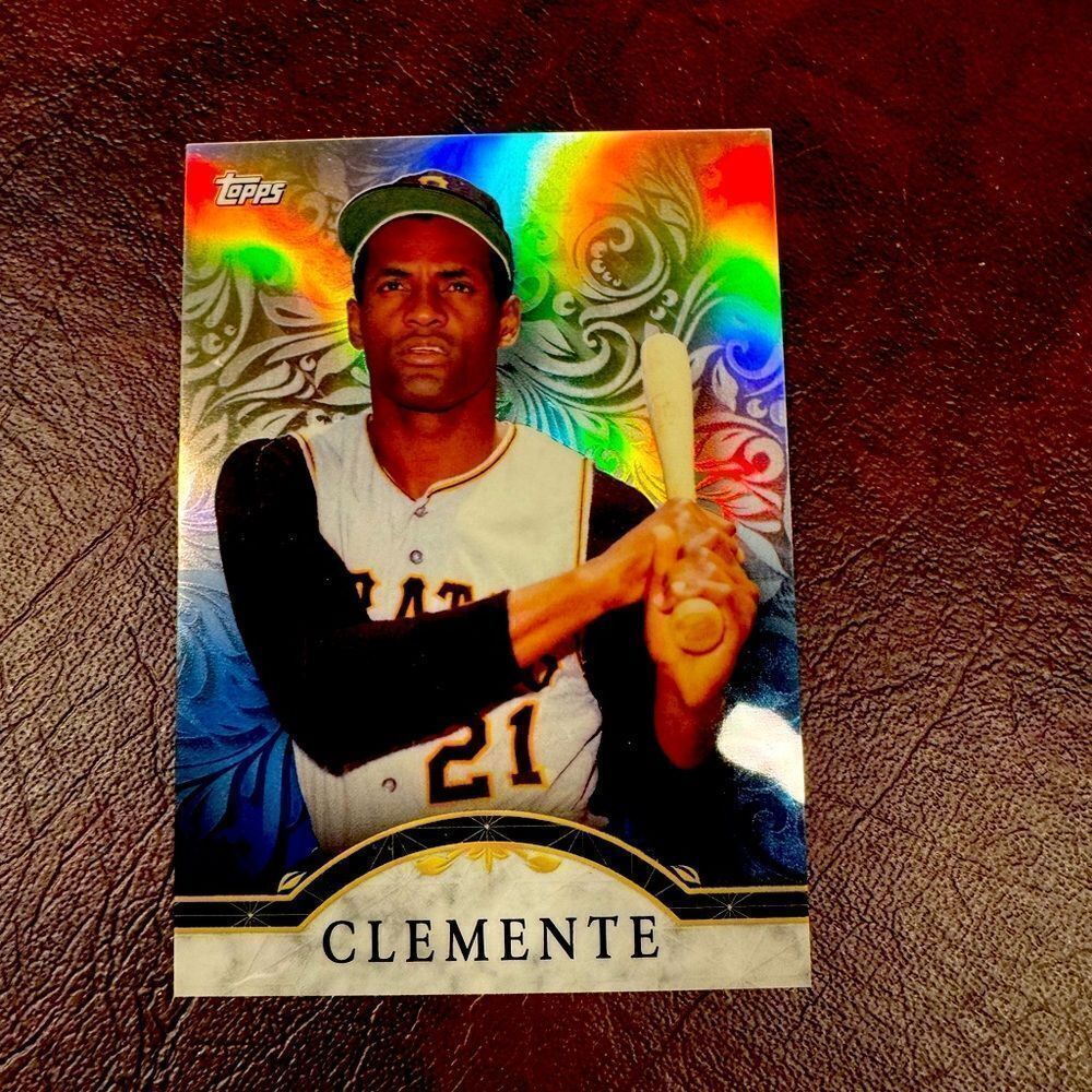 2017 walmart chrome legends roberto clemente #wse4 mint condition